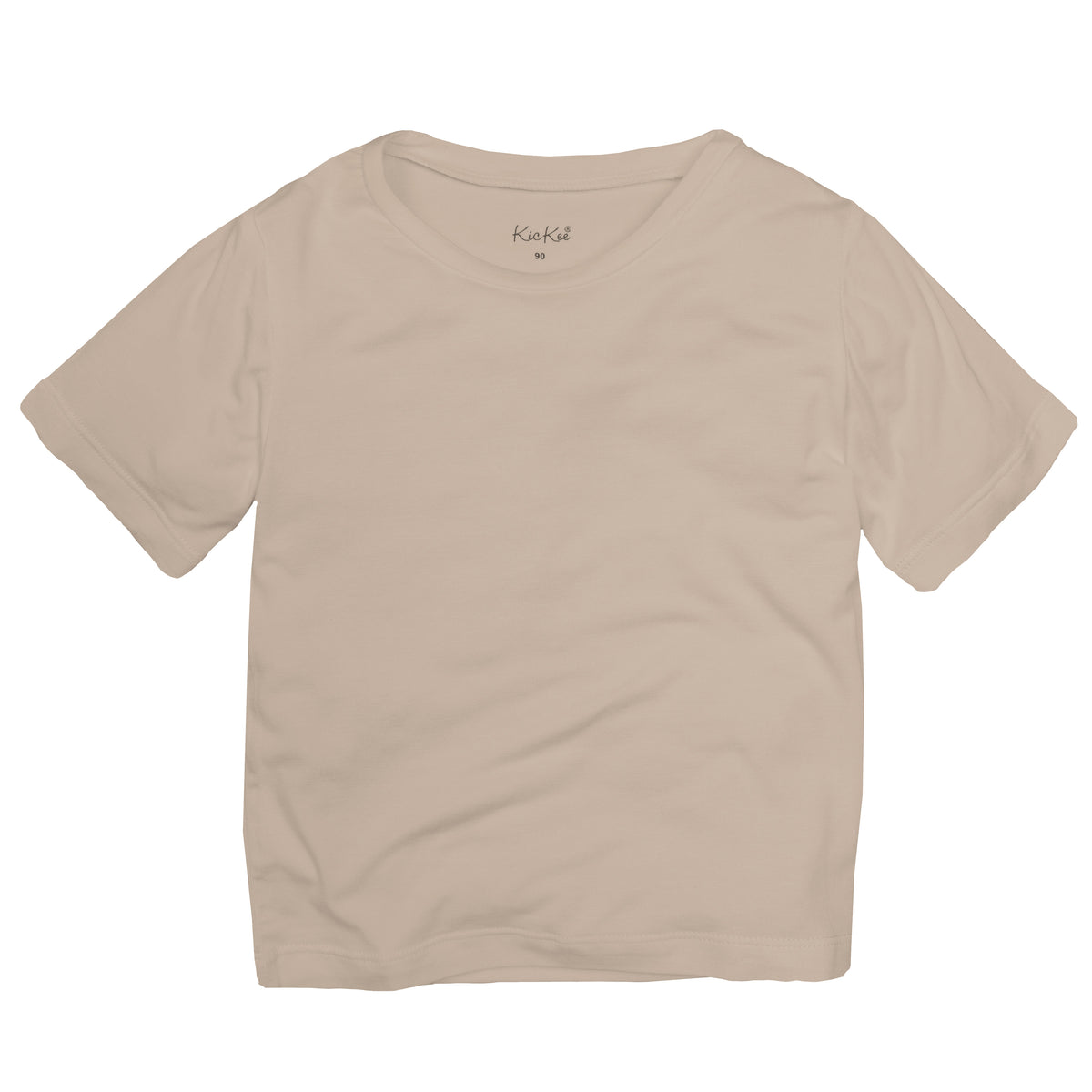 Burlapのキッズ半袖クルーネックTシャツ、正面全体
