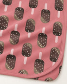 Desert Rose Ice Cream Bars receiving-blanket detail