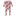 Print Muffin Ruffle Footie with 2 Way Zipper in Blush Enchanted Floral