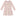 Print Long Sleeve Twirl Dress with Pockets in Baby Rose Shells & Starfish