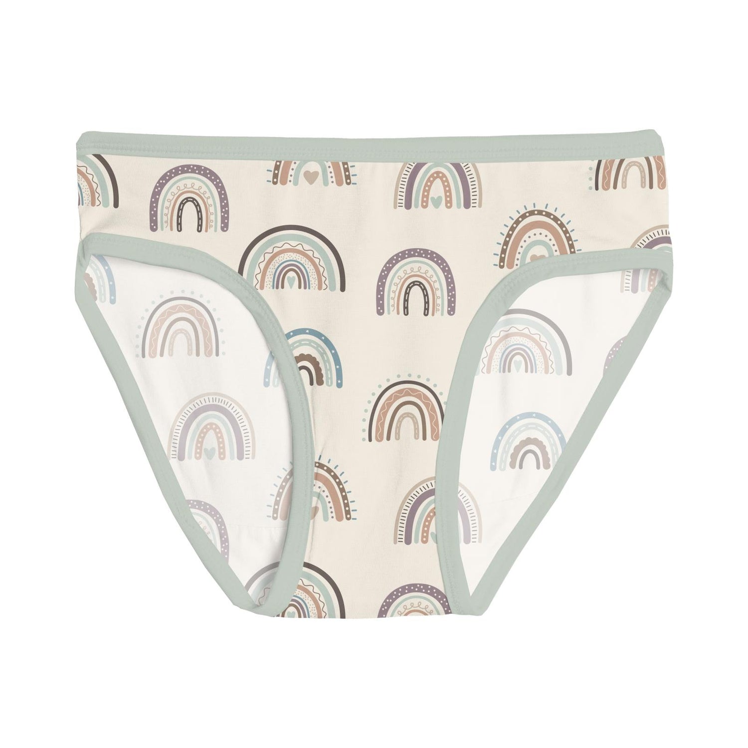 Print Girl's Underwear in Earthy Rainbows (351583)