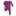 Footie with Snaps in Orchid (190851)