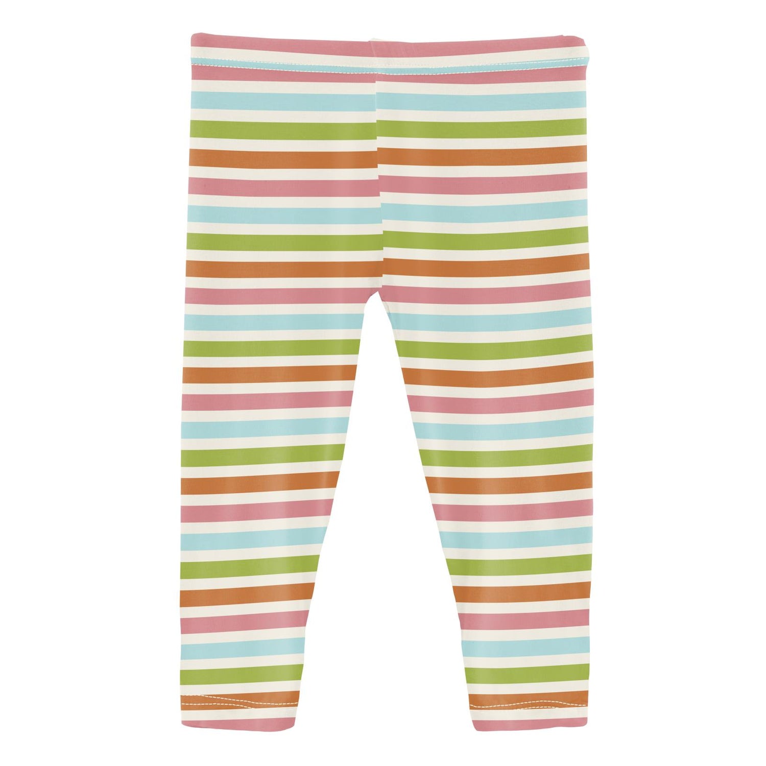 Print Leggings in Beach Day Stripe