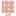 Print Quilted Stroller Blanket in Blush Yeti/Baby Rose Peppermints