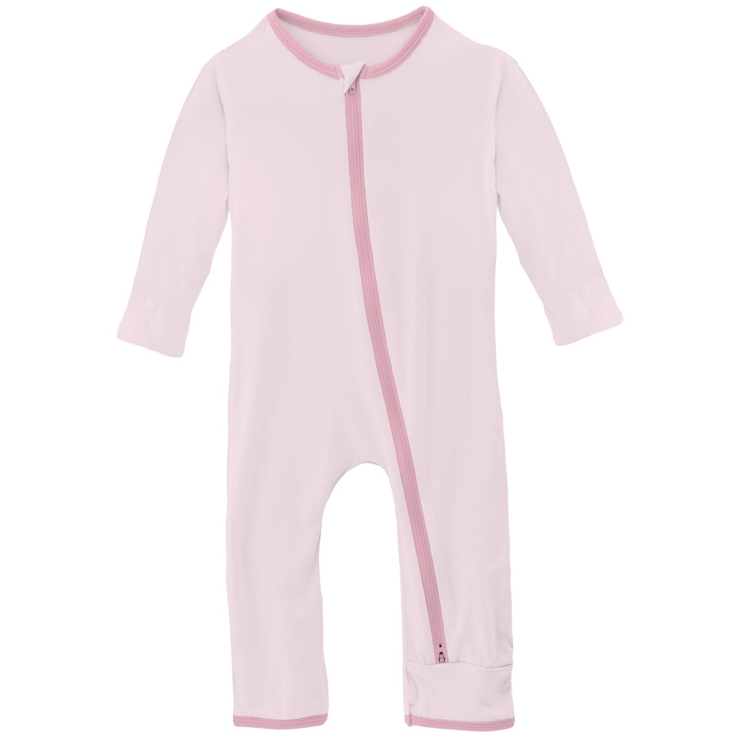Applique Coverall with 2 Way Zipper in Shrinking Violet Dog (310454)