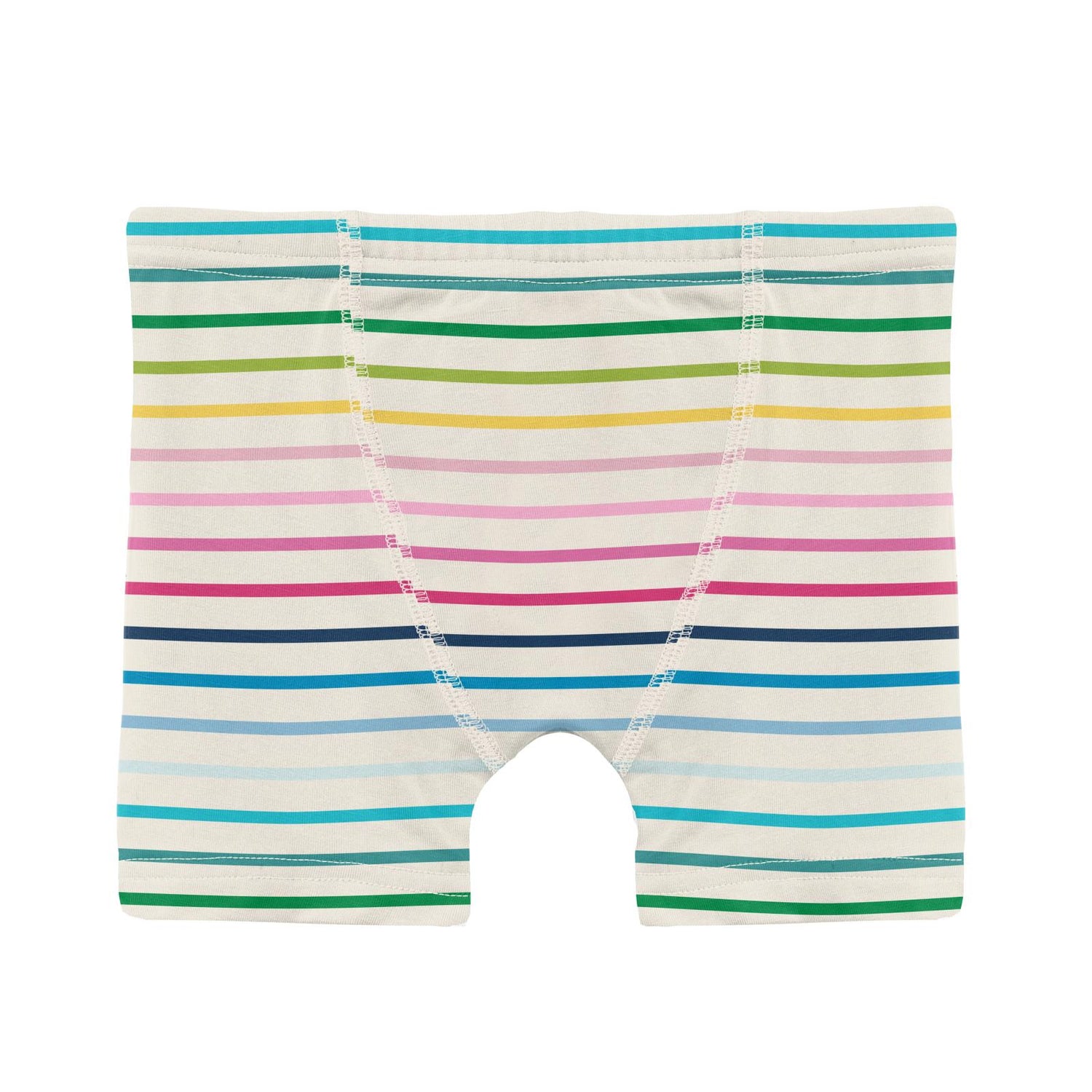 Print Boy's Boxer Brief in Happy Stripe (321695)