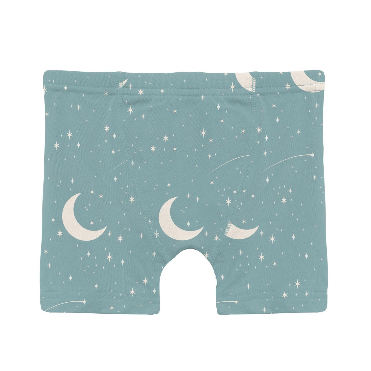 Print Boy's Boxer Brief in Jade Starry Sky & Moon (321588)