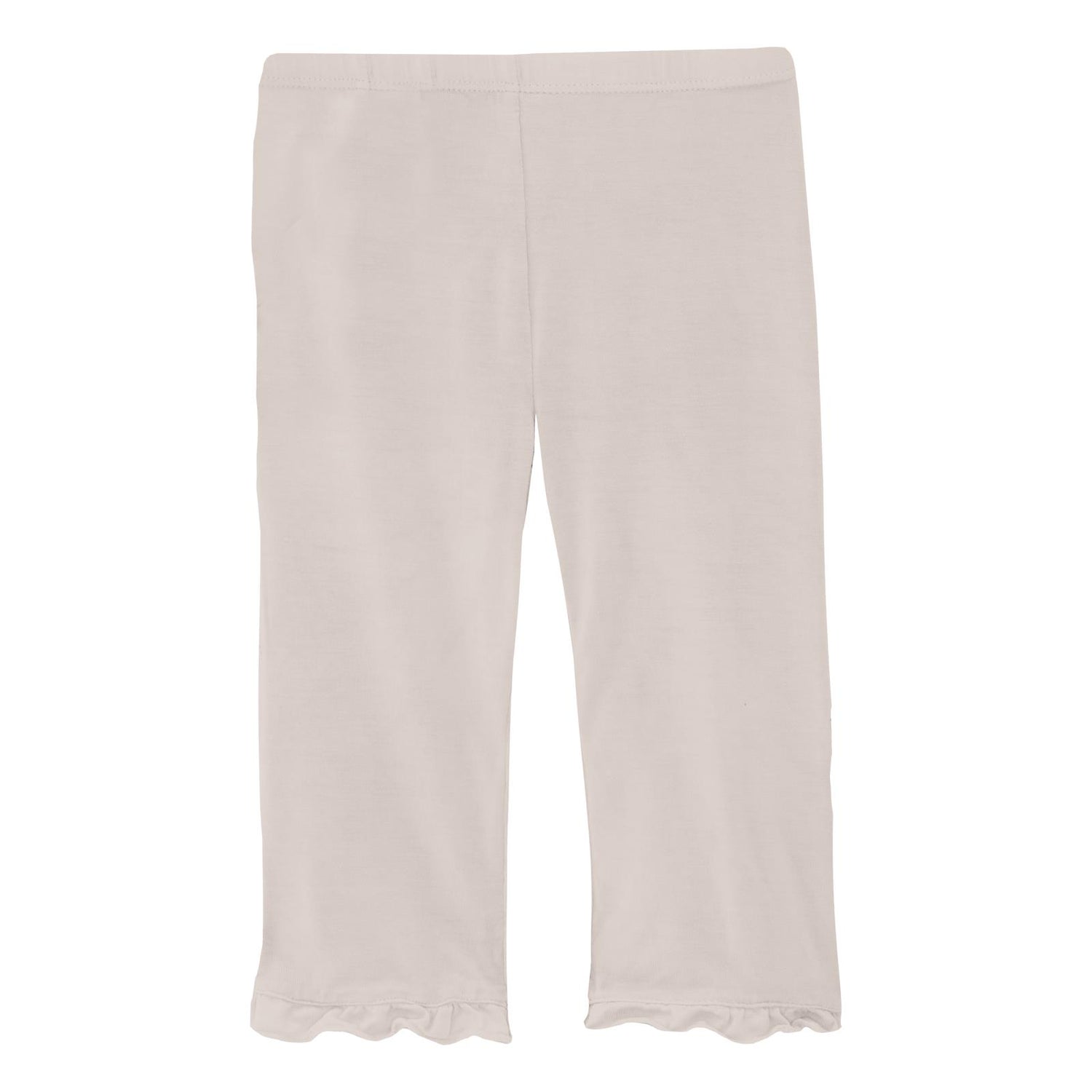 Ruffle Pants in Latte