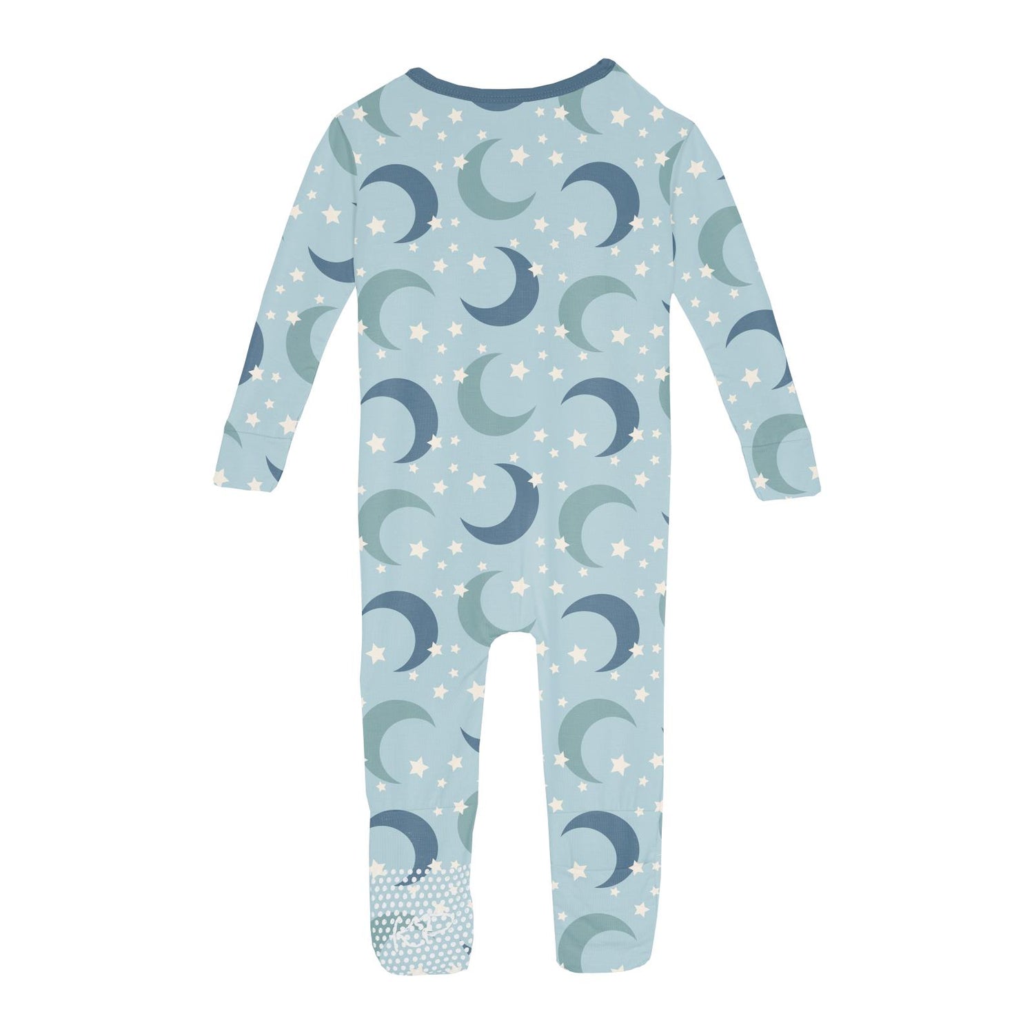 Print Convertible Sleeper with Zipper in Spring Sky Moon and Stars (283647)