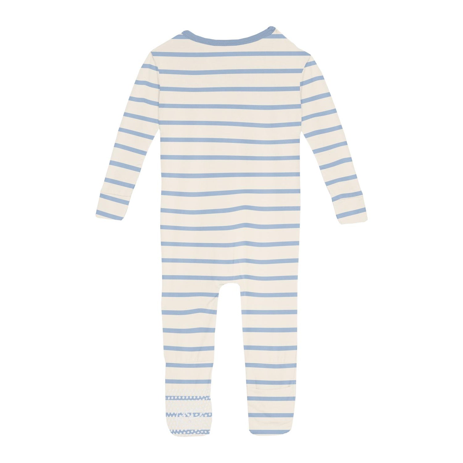 Print Convertible Sleeper with Zipper in Pond Sweet Stripe (283658)
