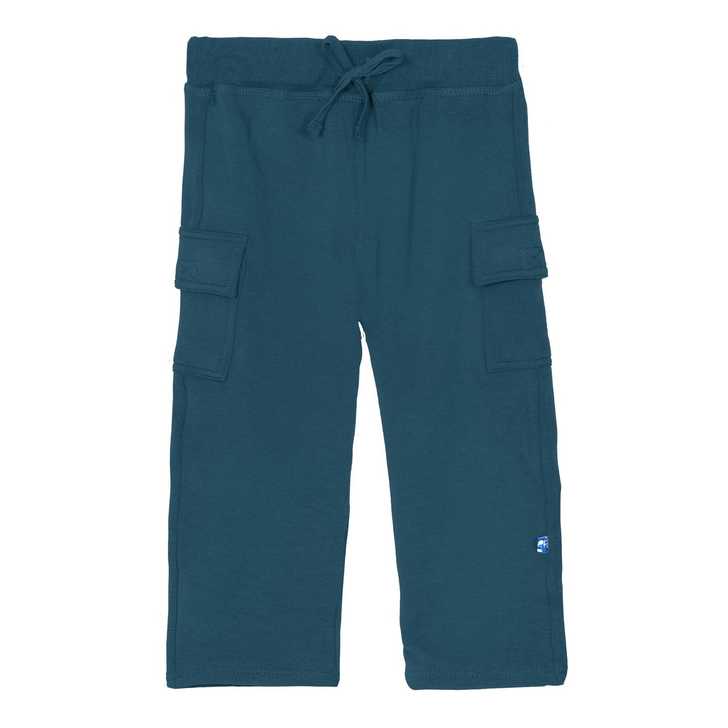Fleece Cargo Sweatpants in Peacock (304848)