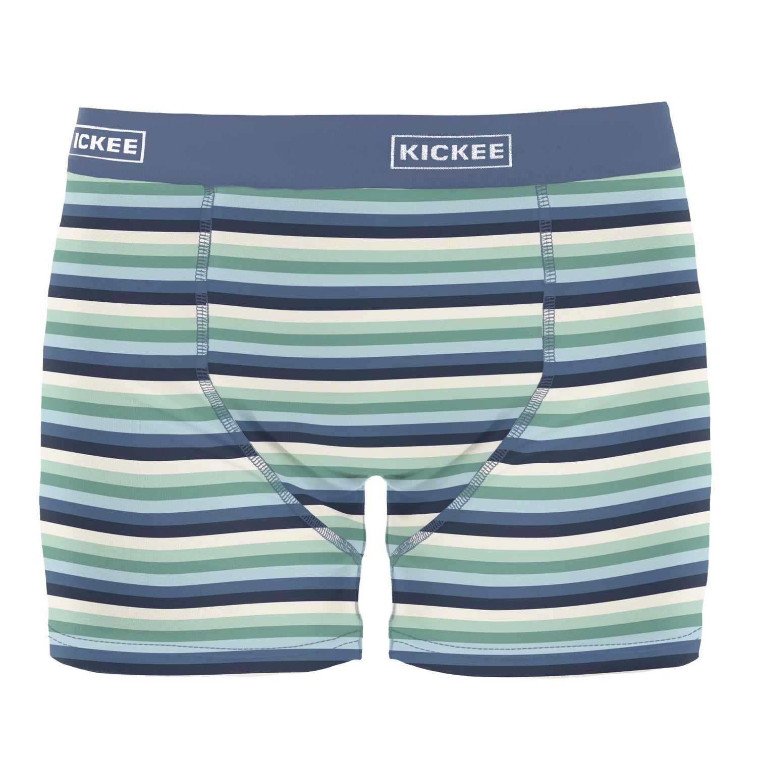 Men's Print Boxer Brief in Denim Stripe (374057)