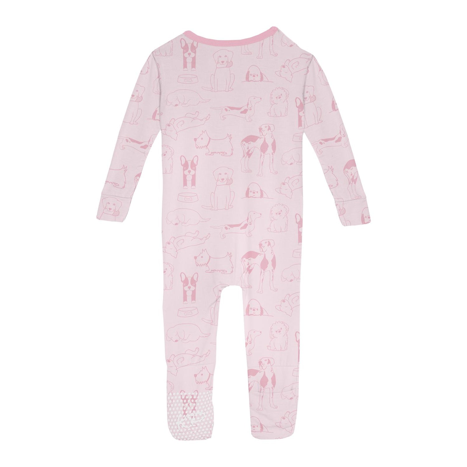 Print Convertible Sleeper with Zipper in Shrinking Violet Dogs (359398)