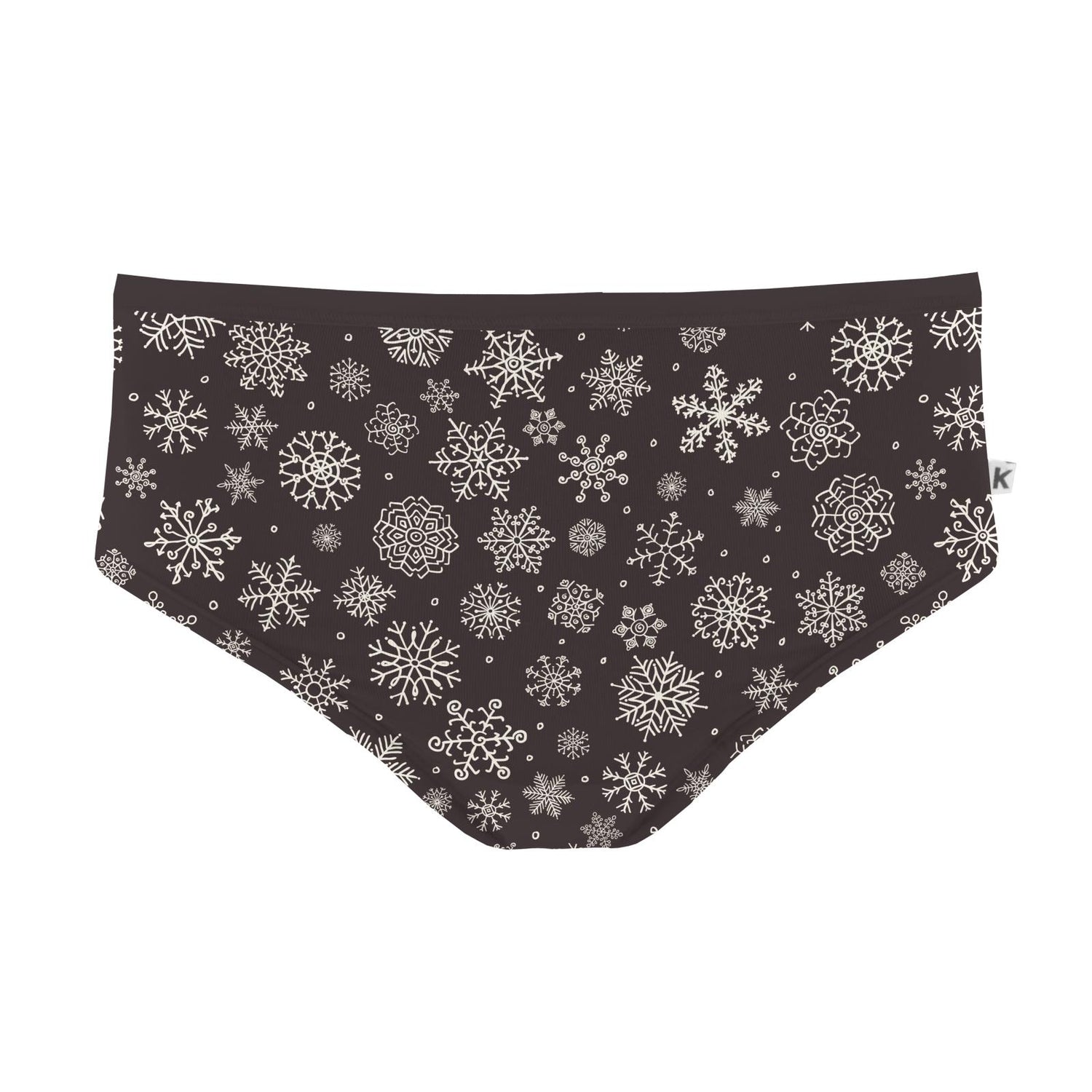 Women's Print Classic Brief in Chalkboard Snowflakes (347196)