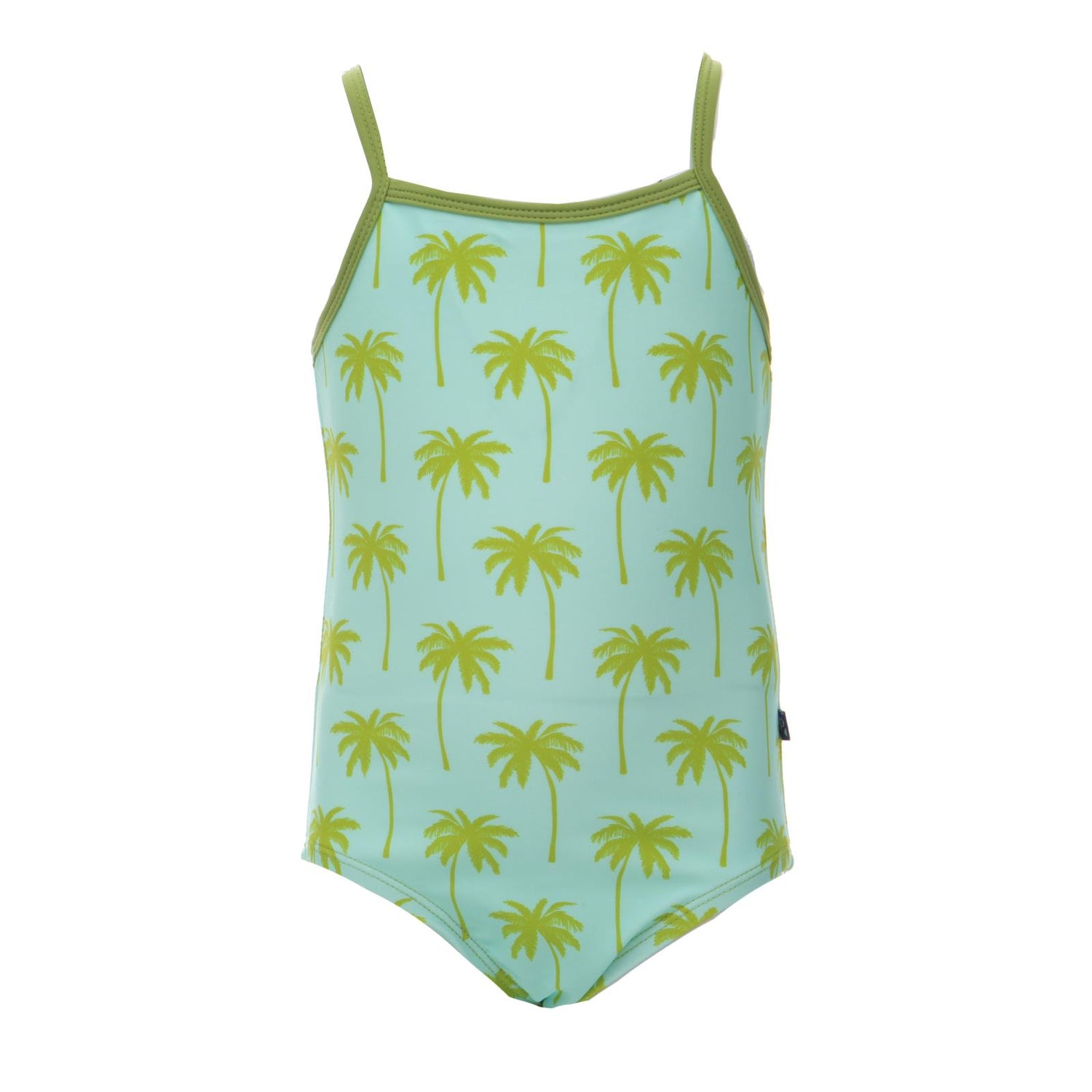 Print One-Piece Bathing Suit in Summer Sky Palm Trees (243327)