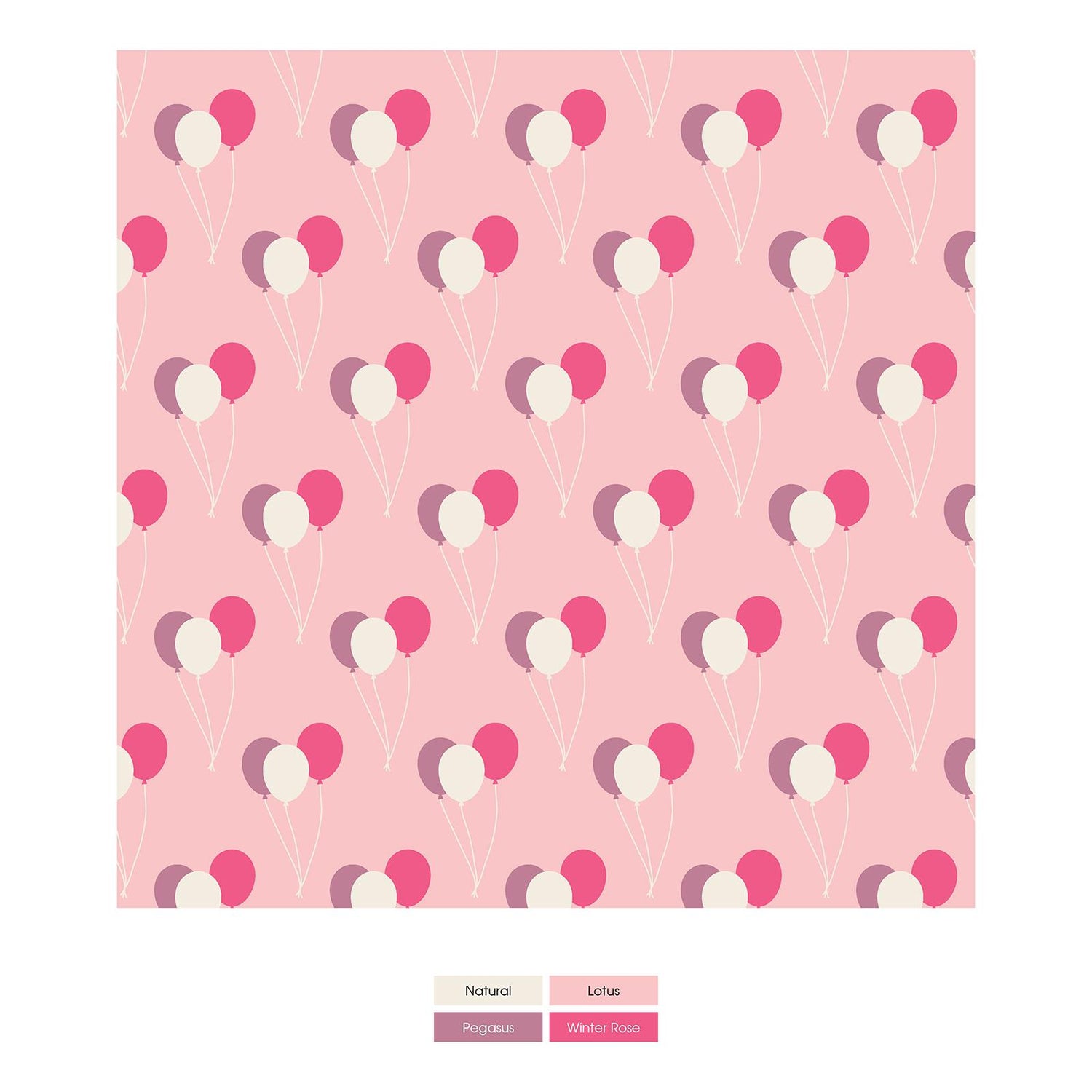 Print Footie with Zipper in Lotus Birthday (288856)