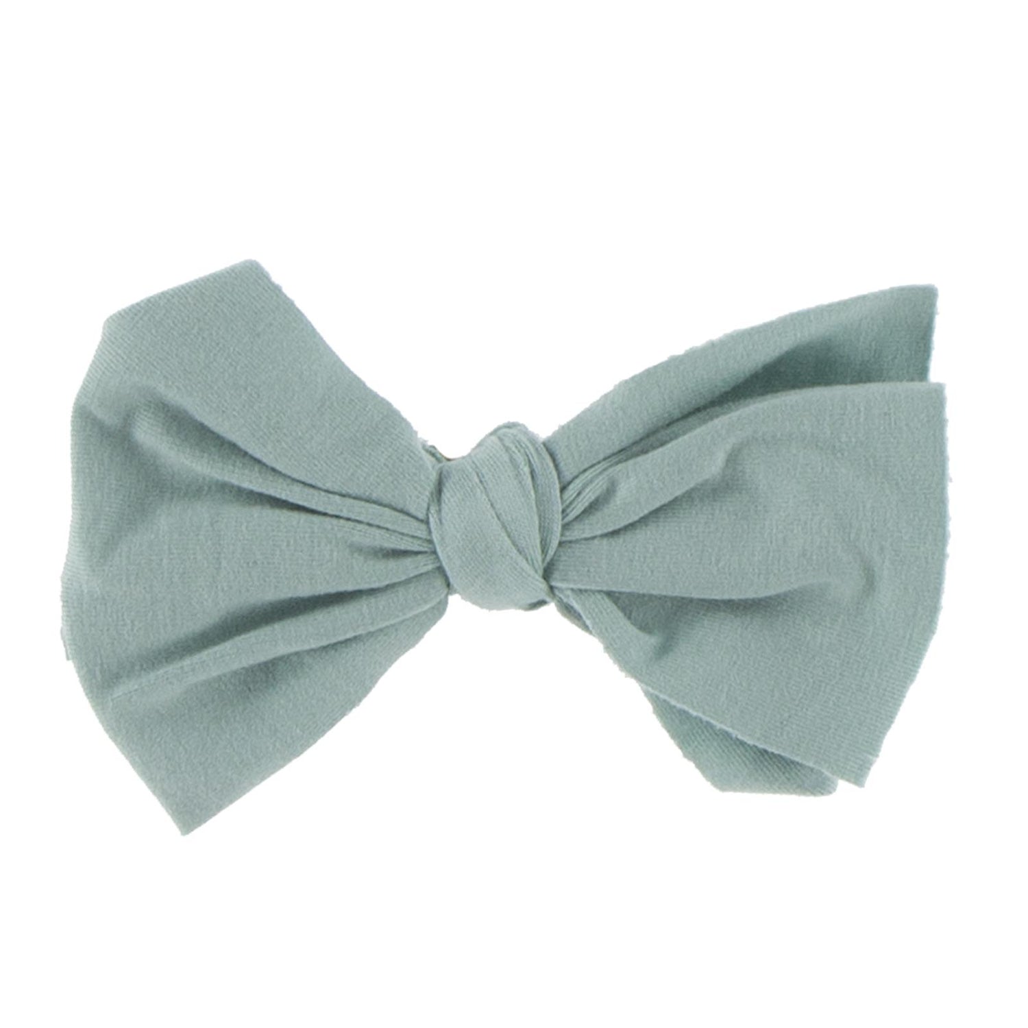 Luxe Skinny Bow with Nude Headband in Jade