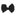 Luxe Skinny Bow with Nude Headband in Midnight (285238)