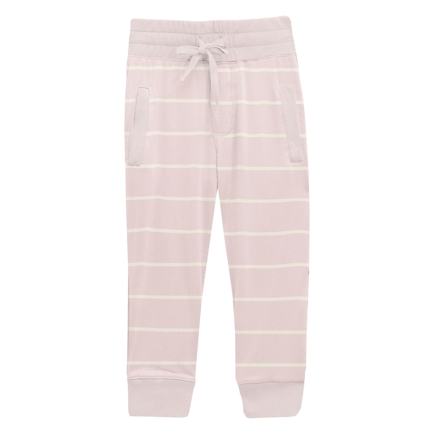Print Lightweight Joggers in Macaroon Road Trip Stripe (228717)
