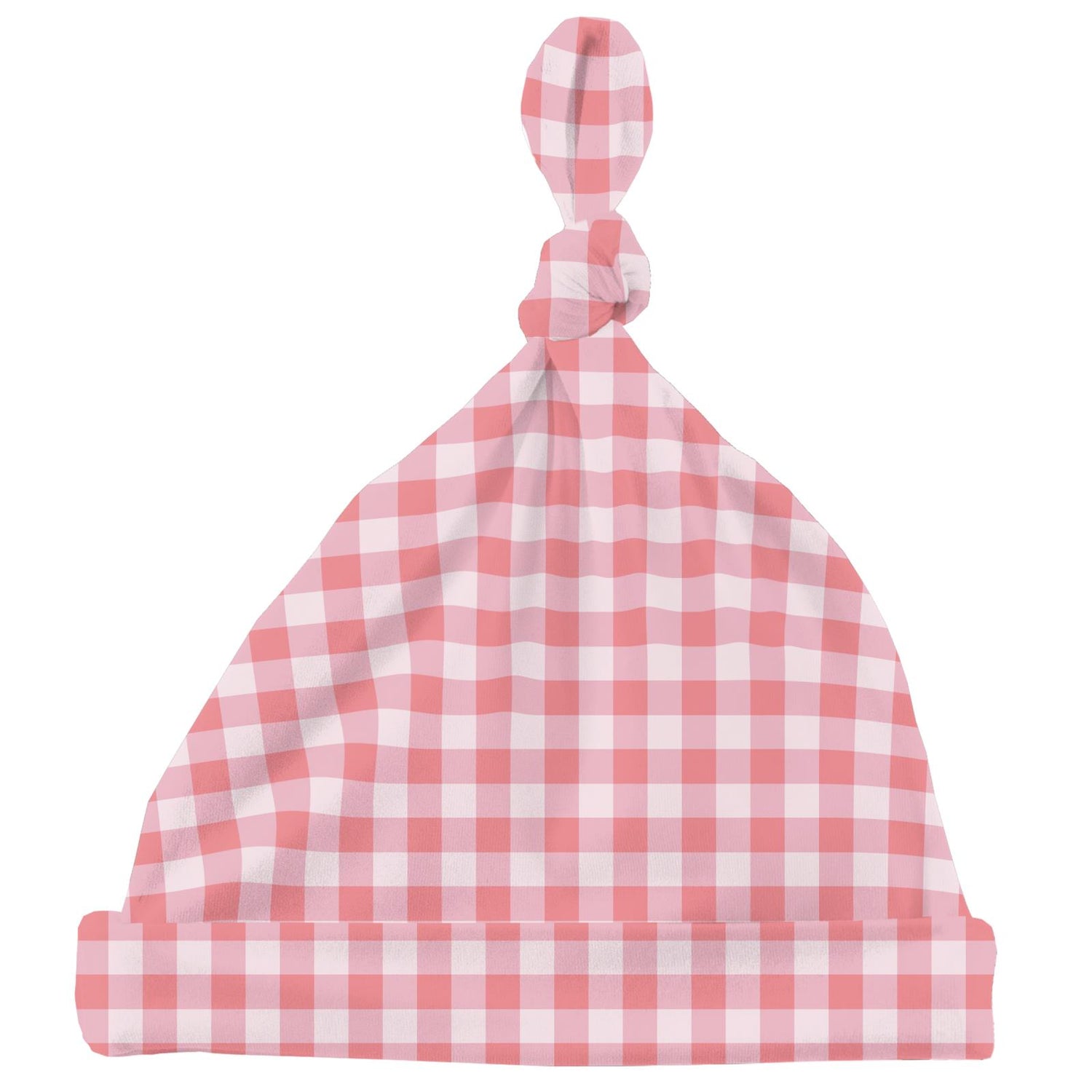 Print Knot Hat in Cake Pop Gingham (312286)