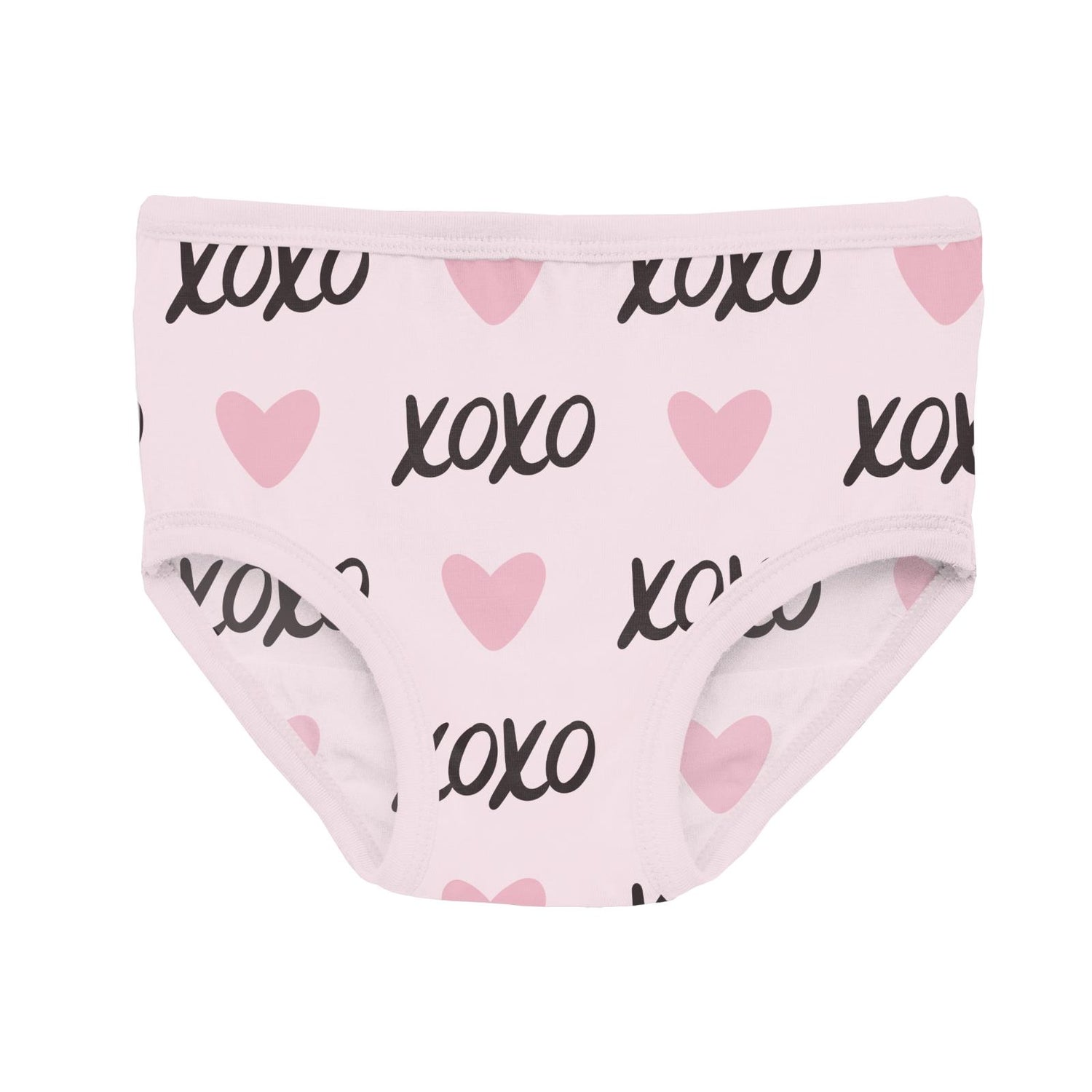 Print Girl's Underwear Set of 3 in Shrinking Violet XOXO, Cake Pop & Cake Pop Gingham (312407)