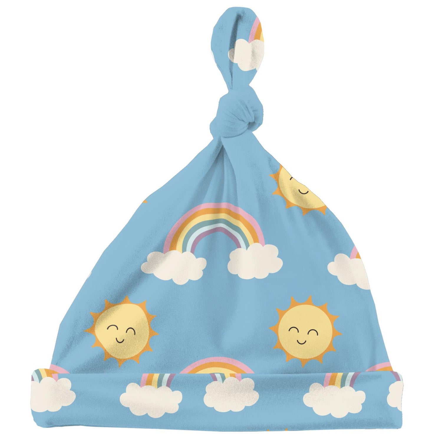 Print Knot Hat in Sunshine and Rainbows (312376)