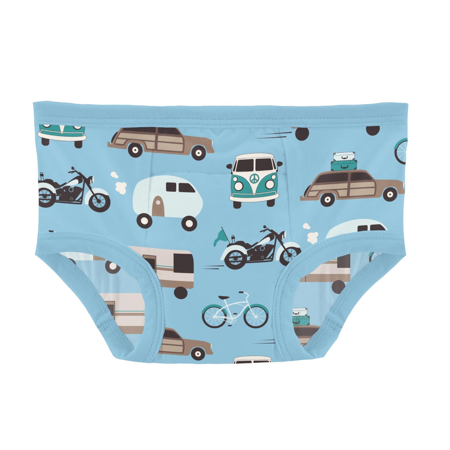Print Training Pants in Seaside Blue On the Way (360387)