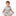 Print Short Sleeve Pajama Set in Heathered Mist Sweet Stripe