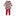 Print Long Sleeve Playtime Outfit Set in Holiday Poppies