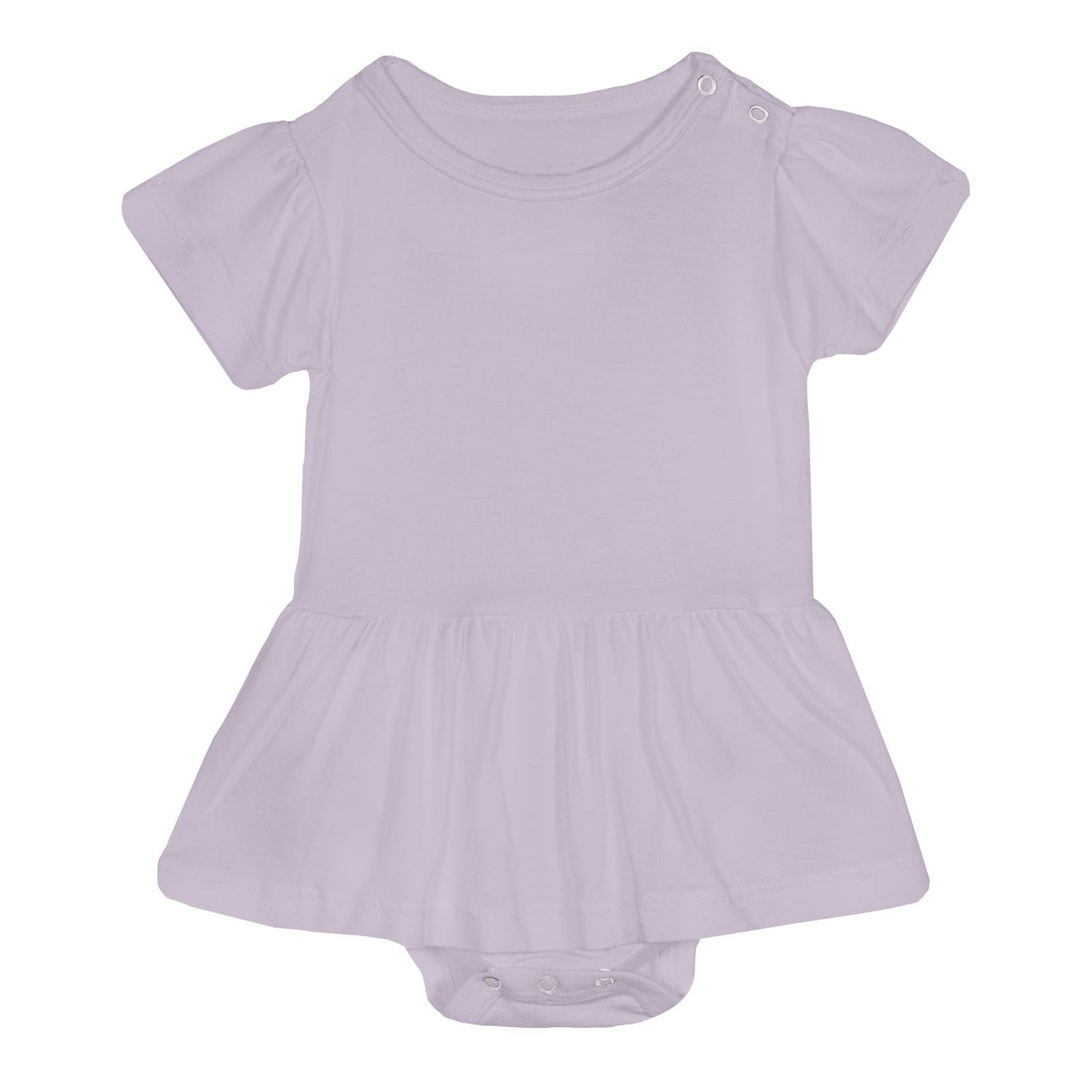 Short Sleeve Skirted One Piece in Thistle (359646)