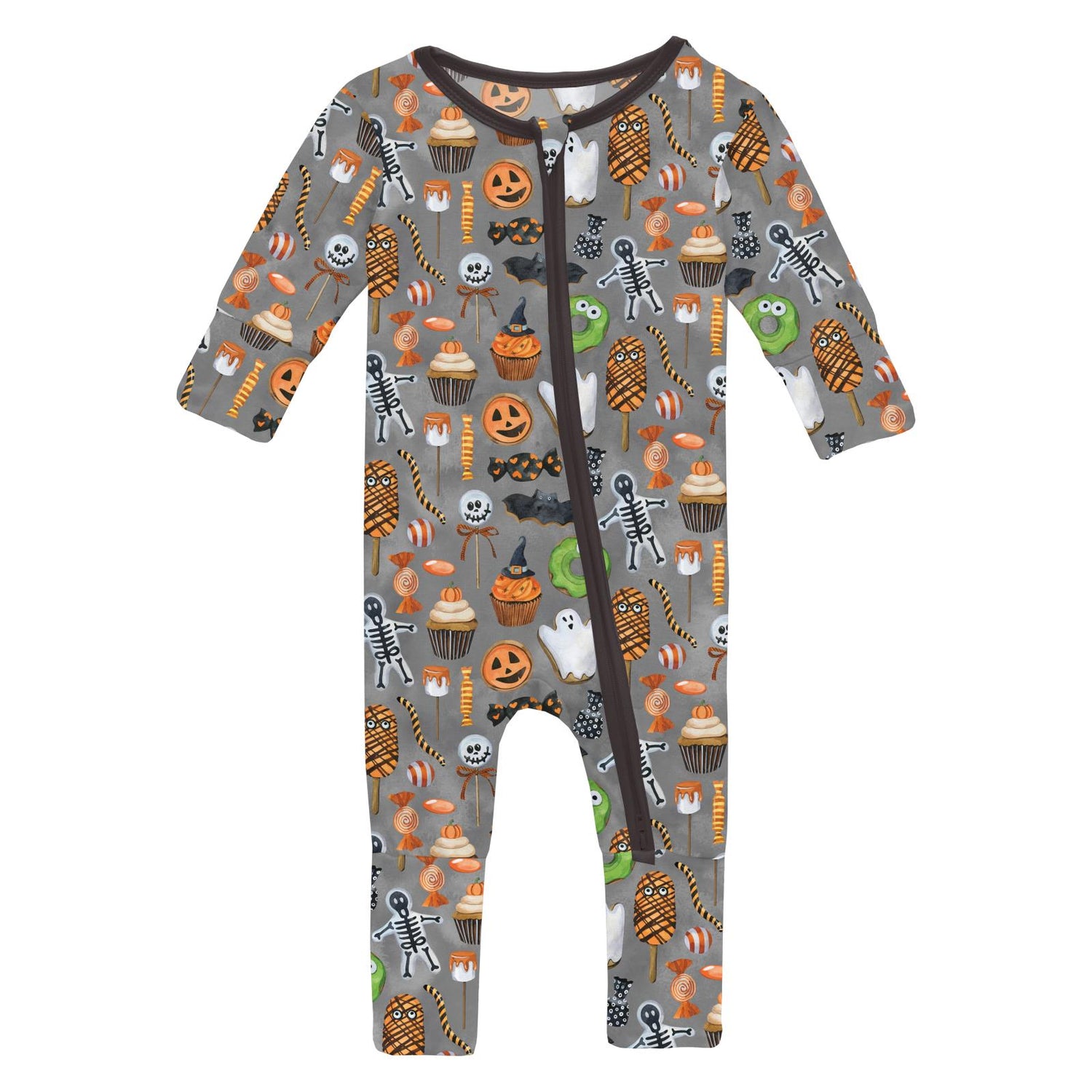 Print Convertible Coverall in Halloween Treats (364442)