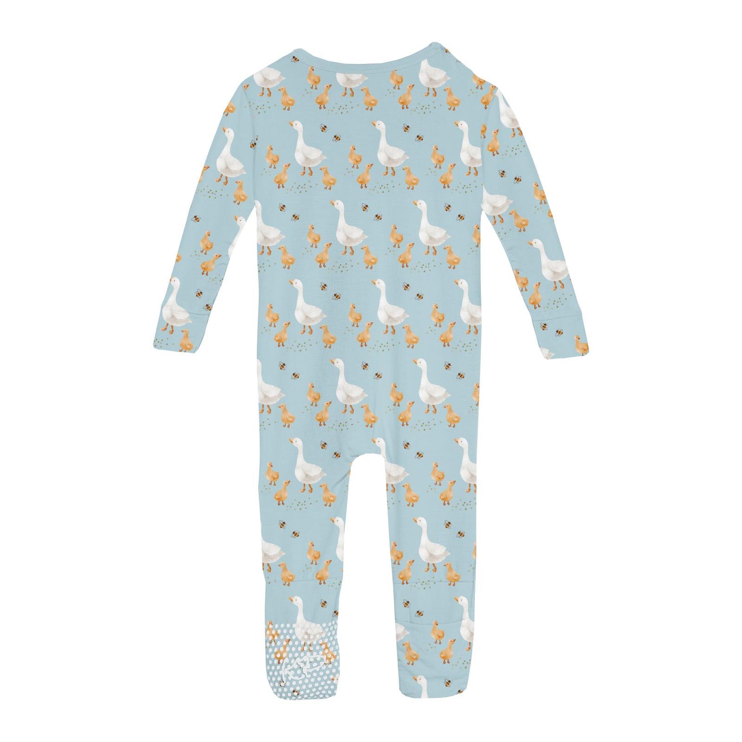 Print Convertible Coverall in Spring Sky Feeding Ducks (364497)
