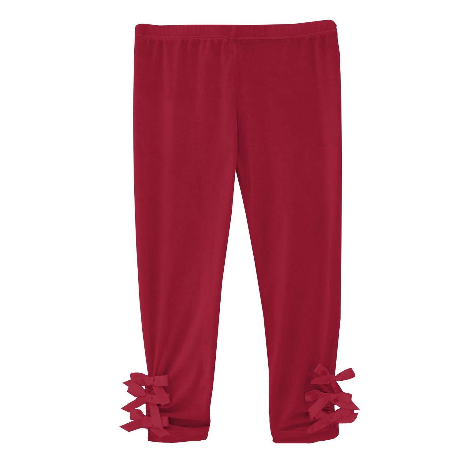 Leggings with Bows in Crimson (342061)