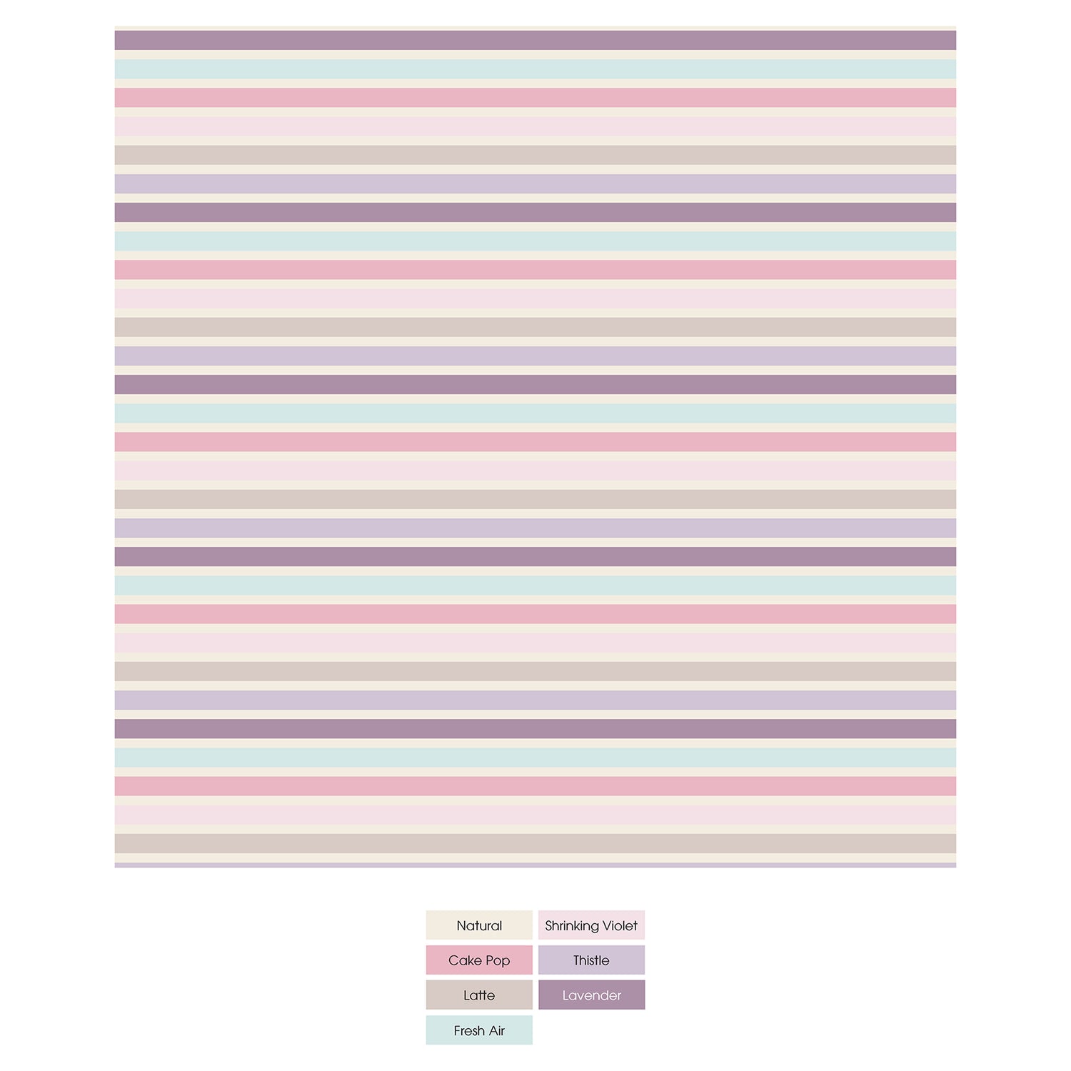 Print Grow-with-Me Crib to Twin Fitted Sheet in Ice Cream Stripe (331300)