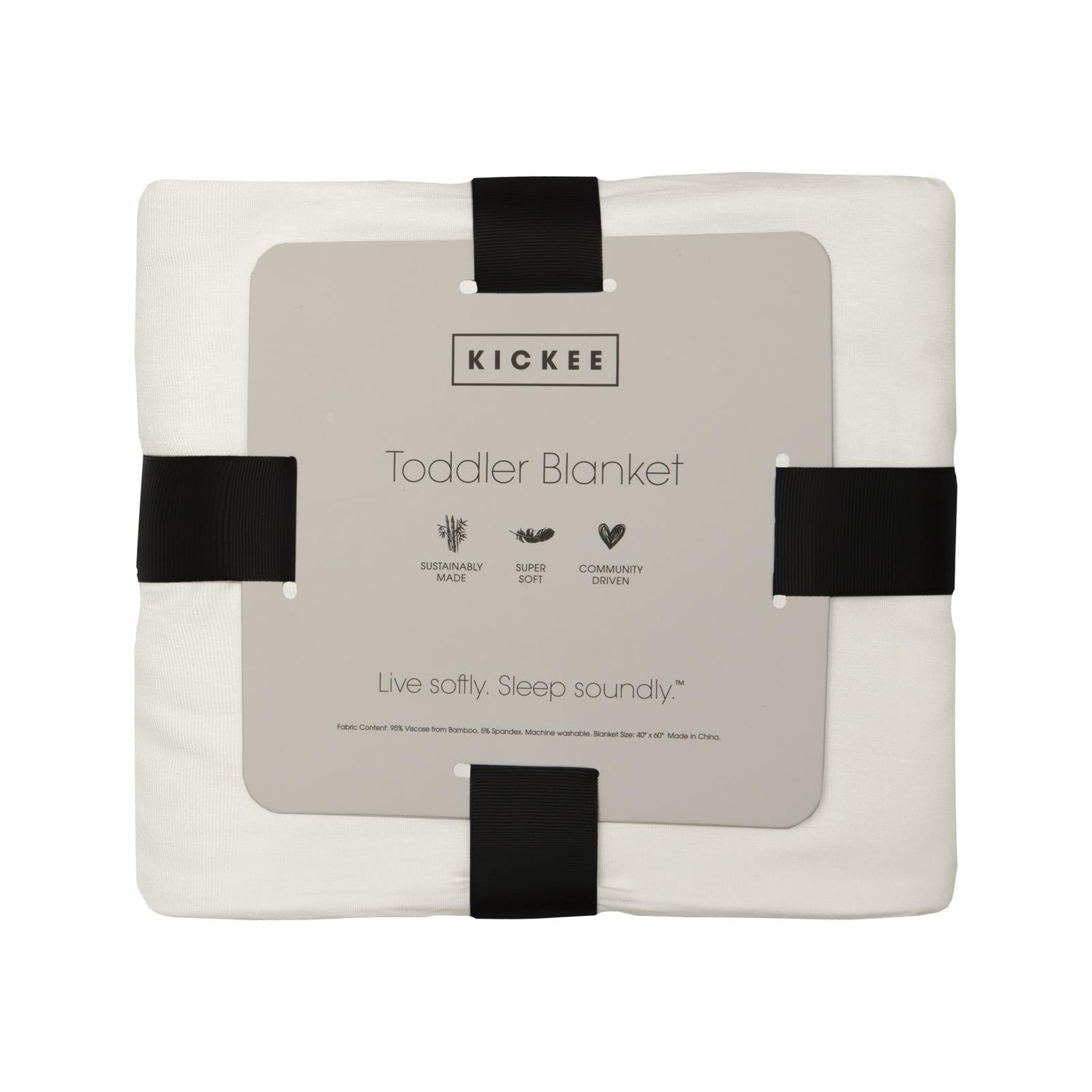 Print Toddler Blanket in Latte Golf (357390)