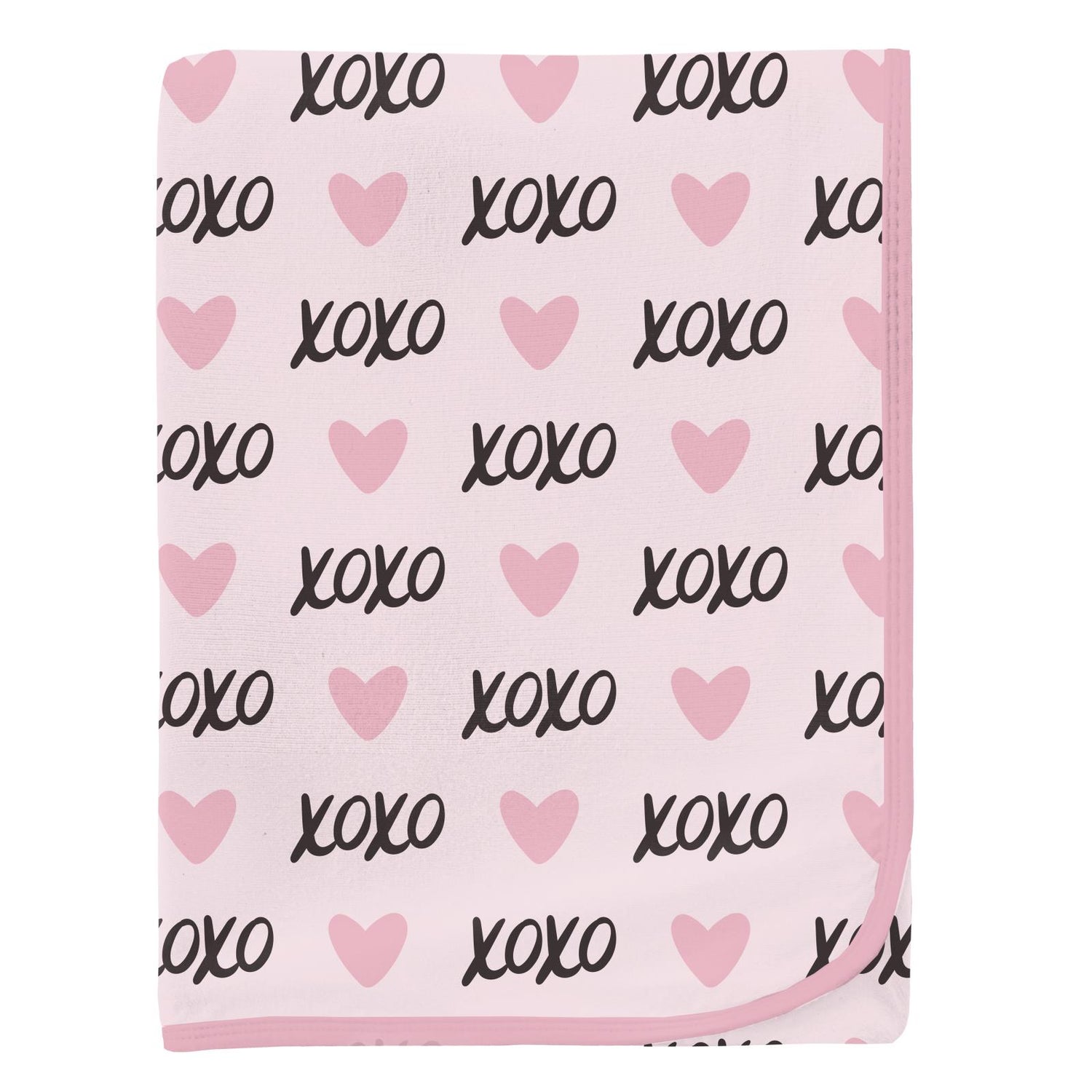 Print Swaddling Blanket in Shrinking Violet XOXO (314240)