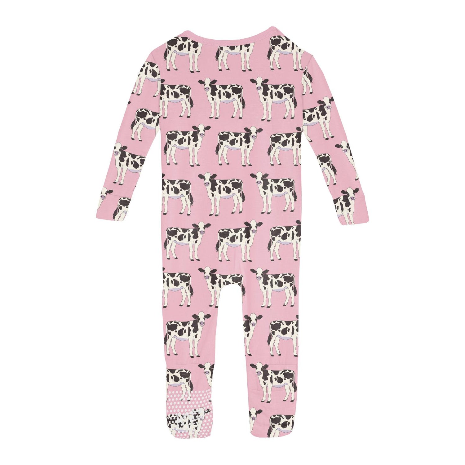 Print Convertible Sleeper with Zipper in Cake Pop Cows