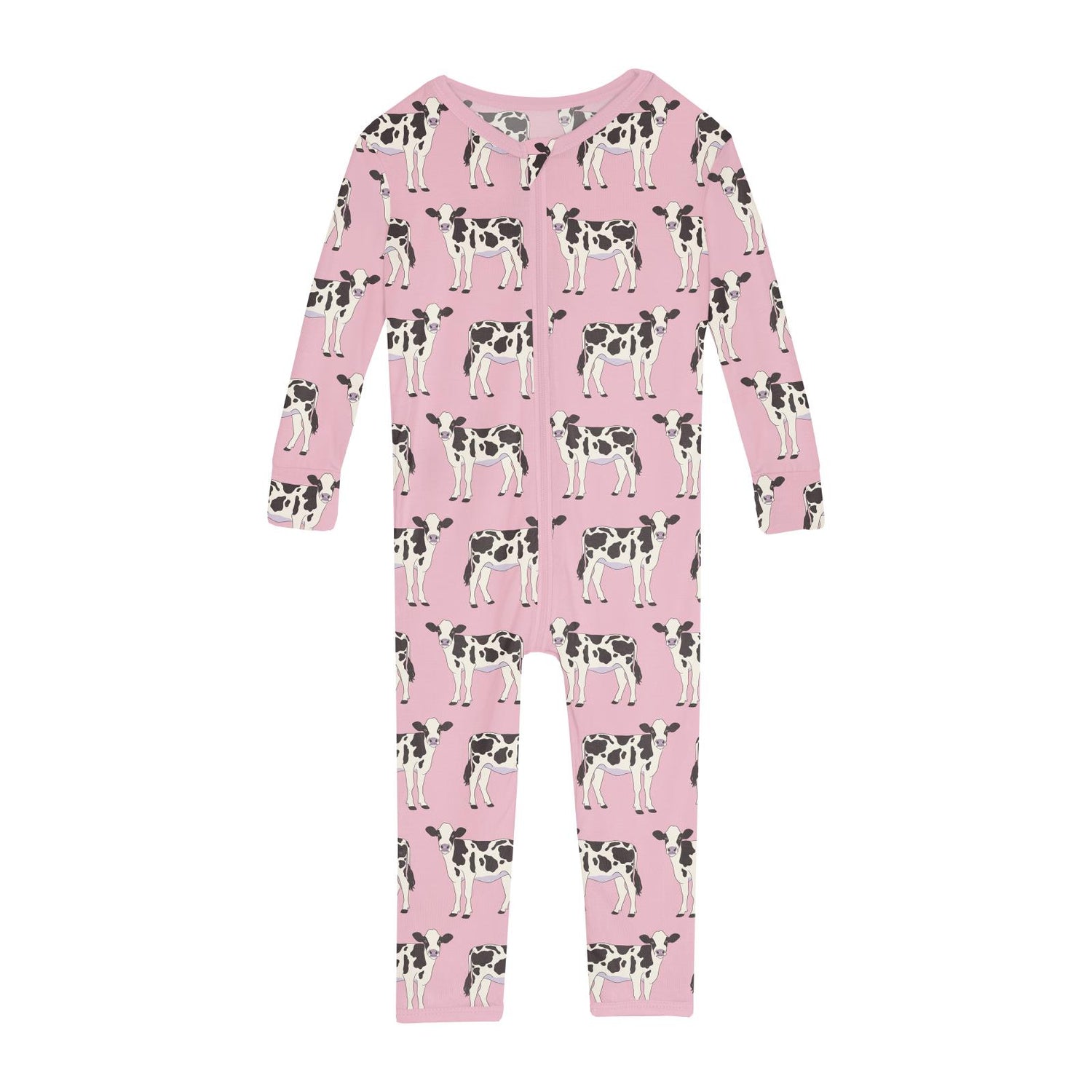 Print Convertible Sleeper with Zipper in Cake Pop Cows