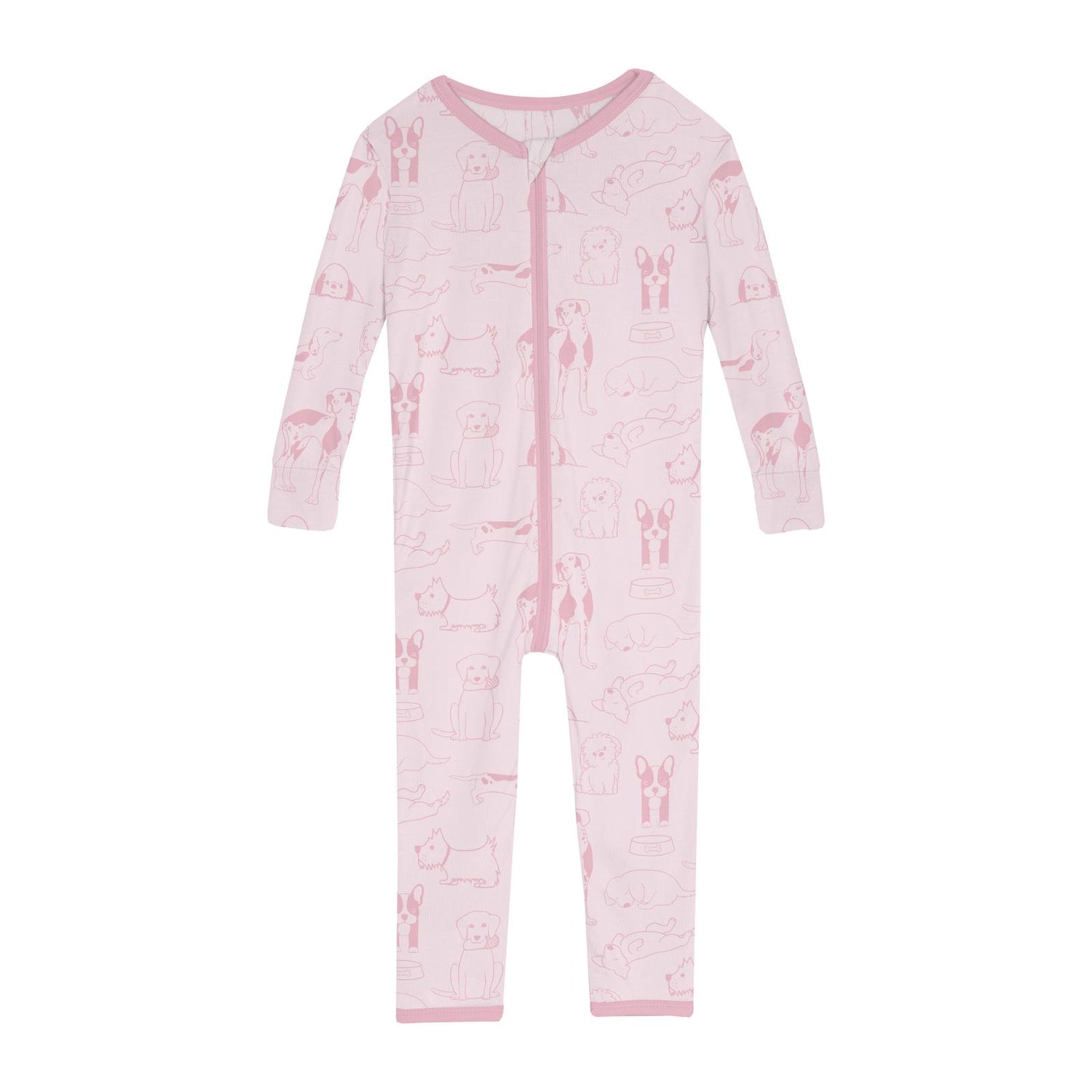 Print Convertible Sleeper with Zipper in Shrinking Violet Dogs (314509)