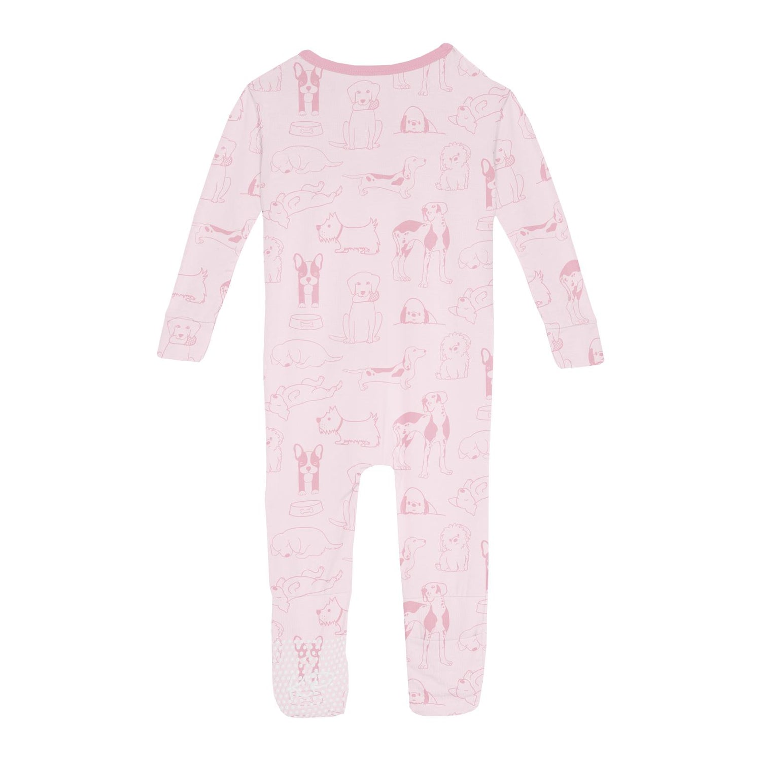 Print Convertible Sleeper with Zipper in Shrinking Violet Dogs (314646)