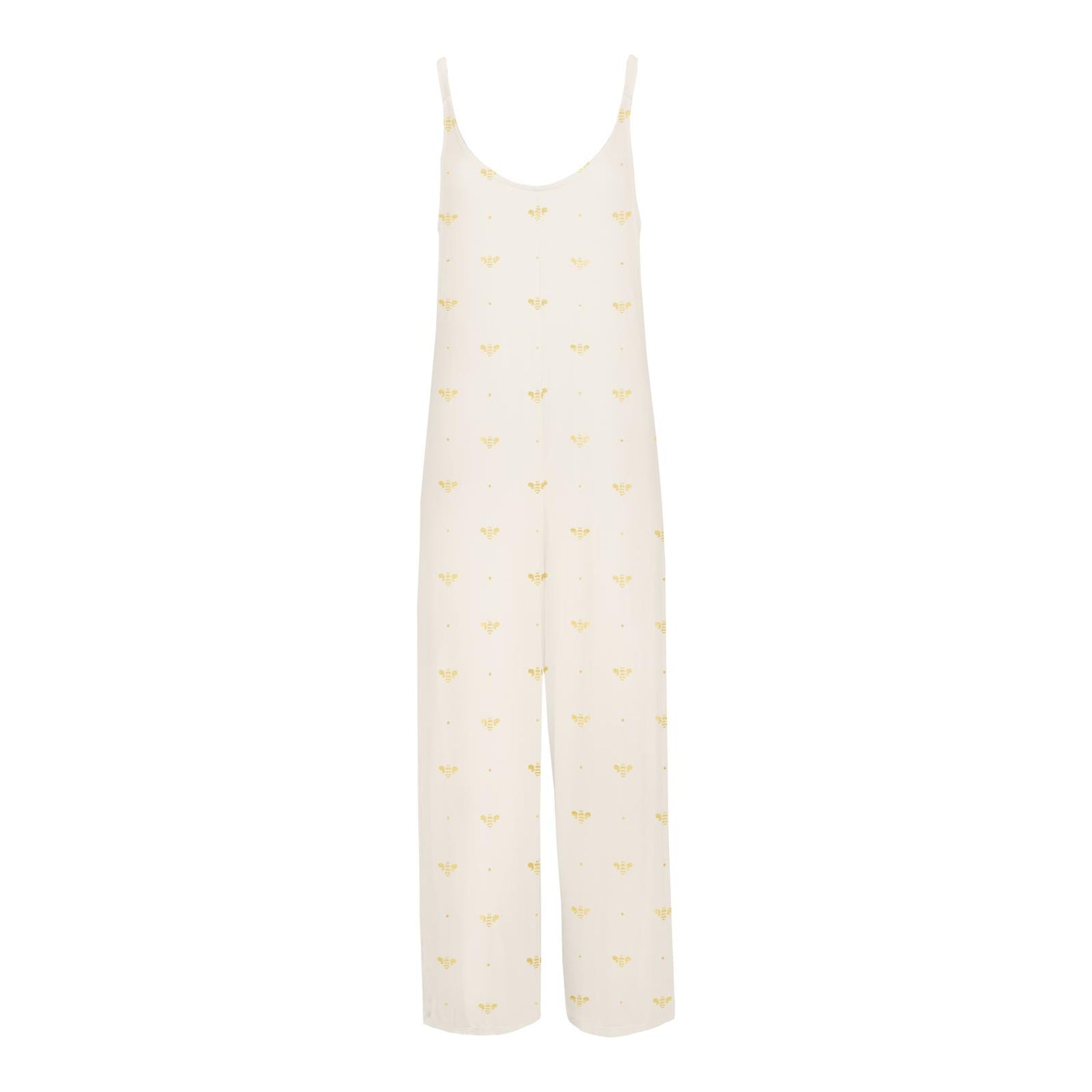 Women's Print Lounge Romper in Gold Bees (314927)