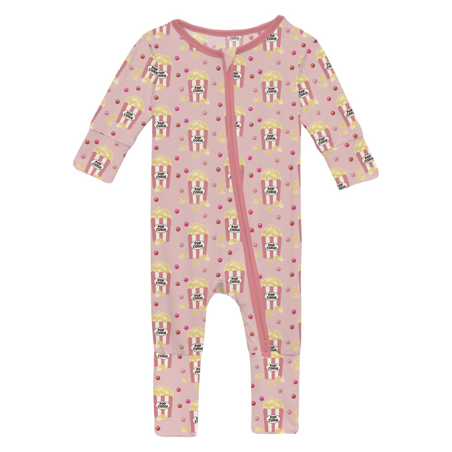 Print Convertible Coverall in Baby Rose Movie Night (360286)