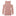 Women's Fleece Open-Shoulder Pullover in Blush