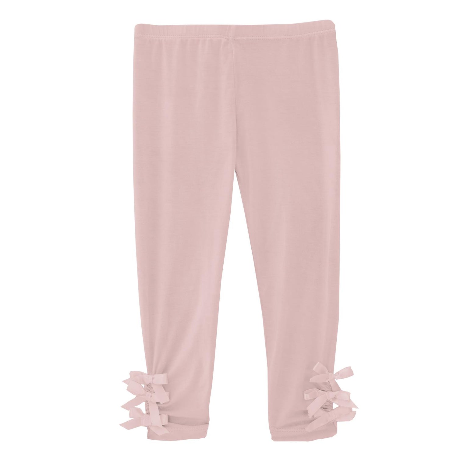 Leggings with Bows in Baby Rose