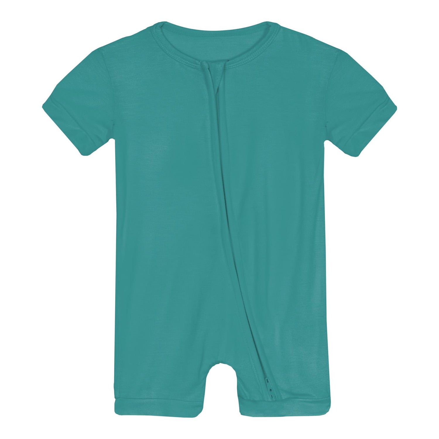 Shorty Sleeper with Zipper in Agave (341387)