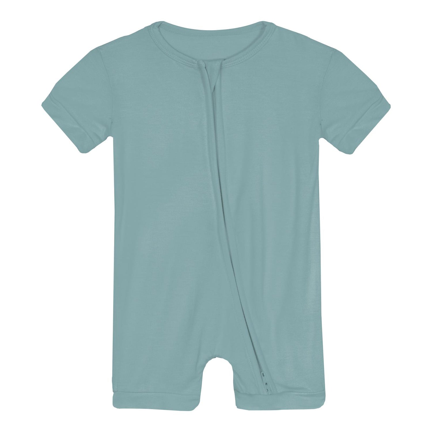 Shorty Sleeper with Zipper in Jade (341397)