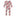 Print Muffin Ruffle Coverall with 2 Way Zipper in Blush Enchanted Floral