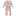 Print Muffin Ruffle Coverall with 2 Way Zipper in Baby Rose Just So Animals