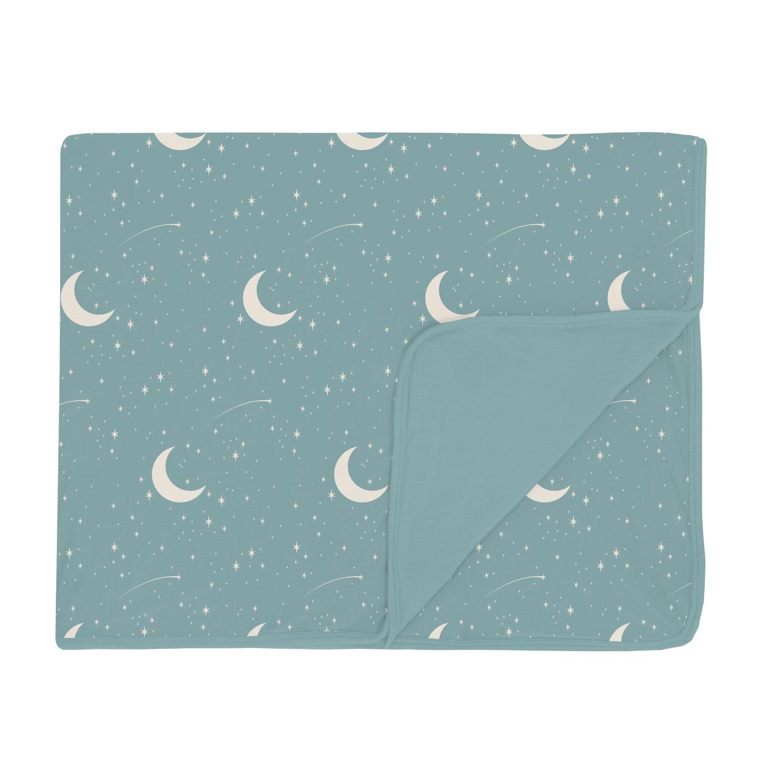 Print Toddler Blanket in Jade Starry Sky & Moon (318664)