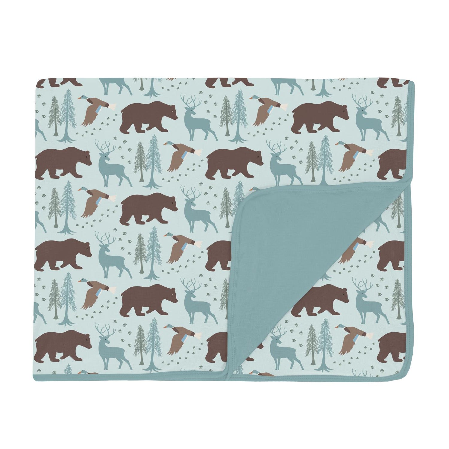 Print Toddler Blanket in Fresh Air Forest Adventure (318830)